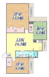 ユートピア中山手の物件間取画像